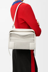 Medium Amazona 180 Bag In Woven Calfskin