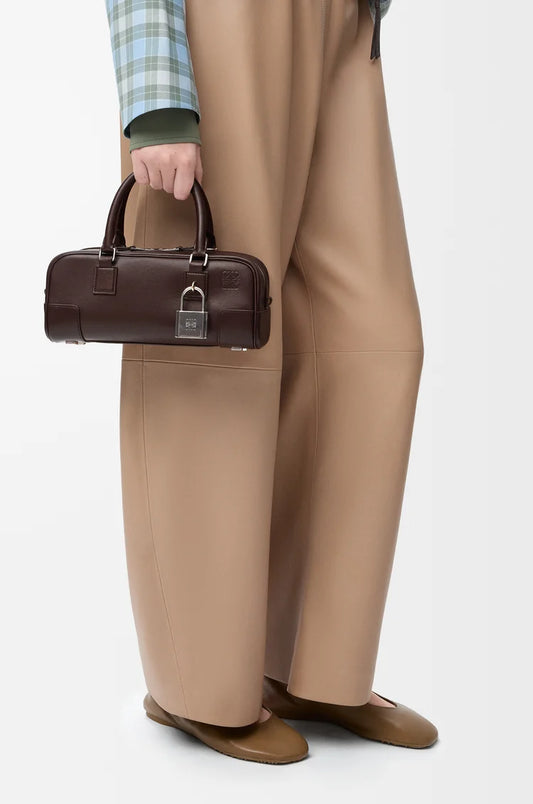 Amazona 23 Cropped Bag In Shiny Calfskin