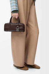 Amazona 23 Cropped Bag In Shiny Calfskin