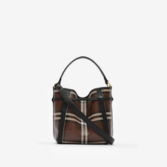 Mini Check Bucket Bag