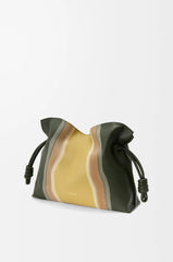 Medium Flamenco Clutch Landscape In Nappa Calfskin