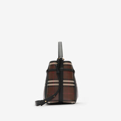 Mini Check Bucket Bag