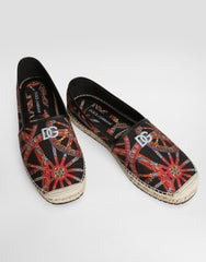 Espadrilles In Carretto-print Canvas