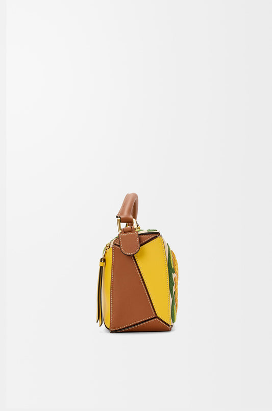 Puzzle 10 William De Morgan Re-edition Bag In Classic Calfskin
