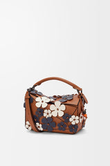 Puzzle 10 Plumeria Re-Edition Bag In Classic Calfskin