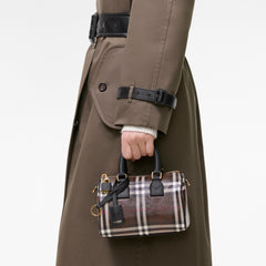 Mini Check Bowling Bag