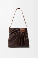 Draped Tote In Mellow Nappa Lambskin