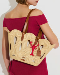Artiste Raffia Medium Tote