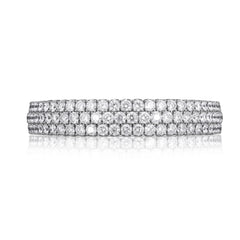 Xpandable™ three-row diamond bracelet