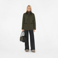 Quilted Nylon Barn Jacket