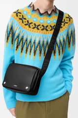 Medium Pebble Messenger Bag In Smooth Calfskin