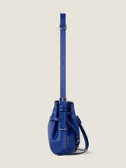 Small Voyou Bucket Bag In Shiny Leather