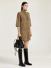 Small Voyou Bucket Bag In Shiny Leather