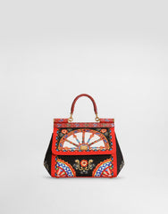 Small Carretto-print Sicily Handbag