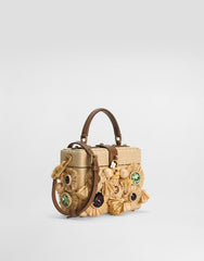 Dolce Box Crochet Handbag With Embroidery