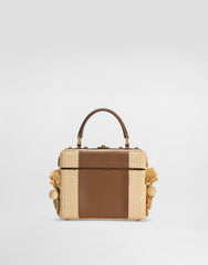 Dolce Box Crochet Handbag With Embroidery