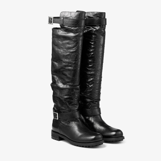 Biker Knee Boot