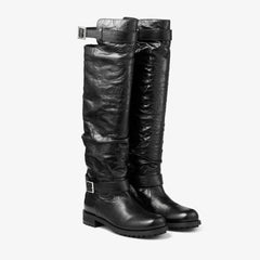 Biker Knee Boot