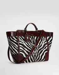 Sicily Pony And Polished Alligator Handbag