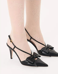Bowow Slingback Pumps In Kidskin 85mm