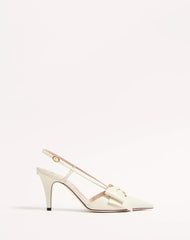Bowow Slingback Pumps In Kidskin 85mm
