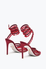 Chandelier Burgundy Sandal 105