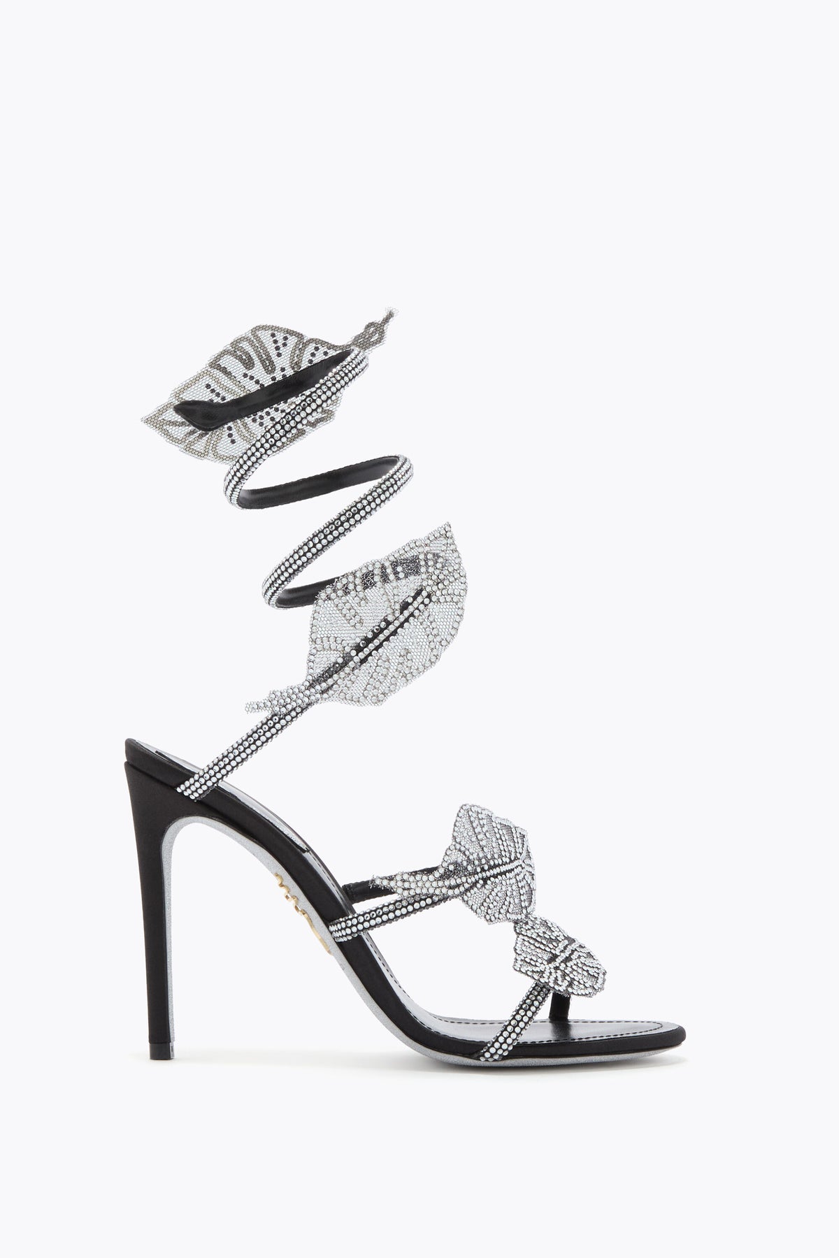 Leaf Black Sandal 105