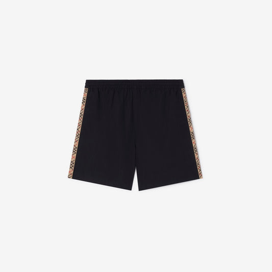 Check Trim Swim Shorts