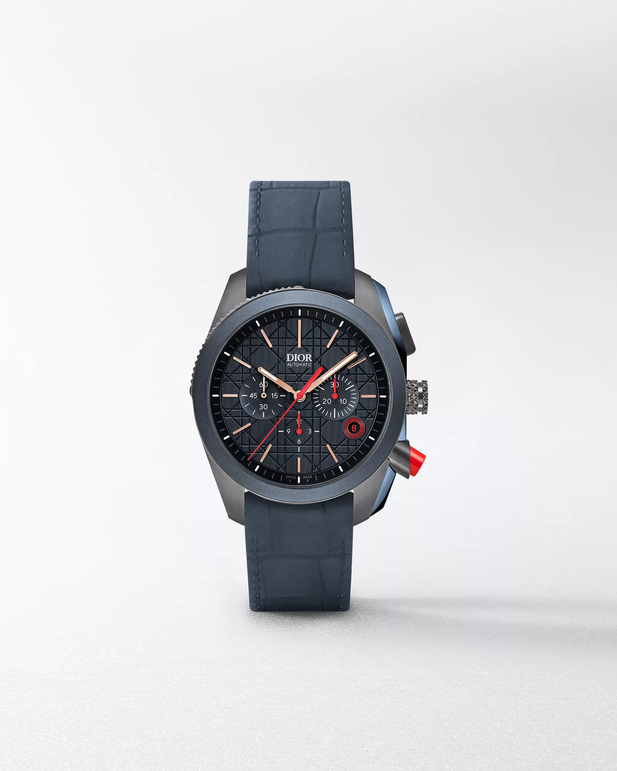 Chiffre Rouge Chronographe Blue Ultramatte