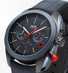 Chiffre Rouge Chronographe Blue Ultramatte