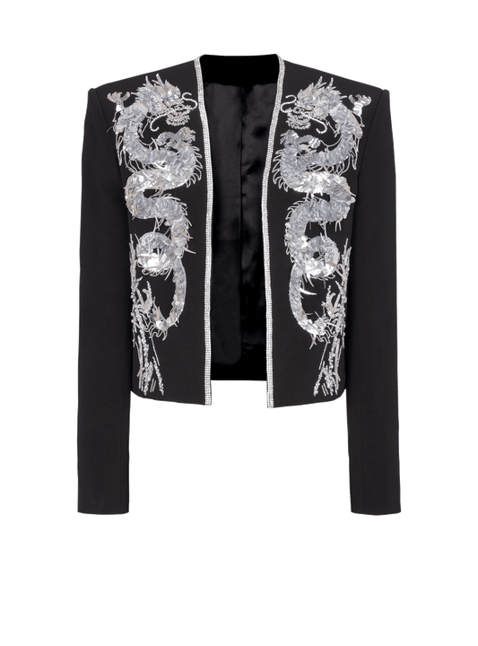 Dragon Embroidered Spencer Jacket