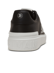 B-Court Balmain Signature calfskin trainers