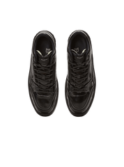 B-Court Mid Top Western glazed leather trainers