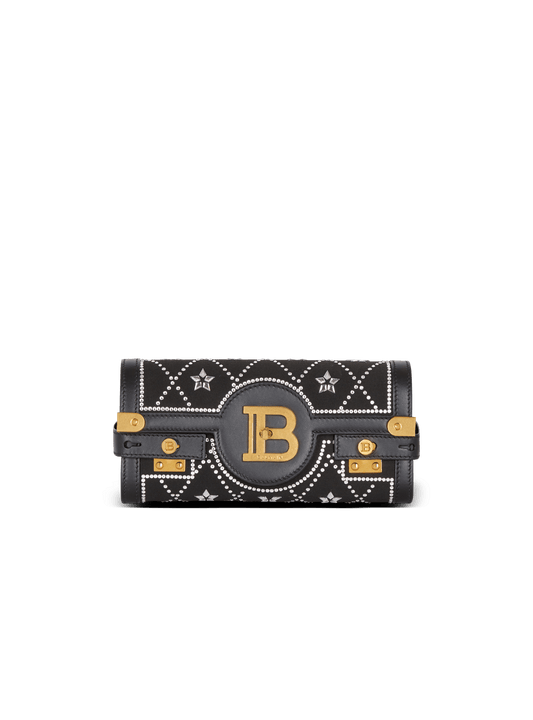 B-Buzz Pouch 23 satin and crystals clutch