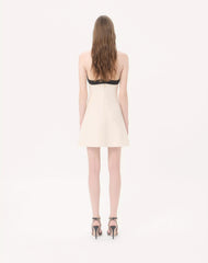 Crepe Couture Short Dress