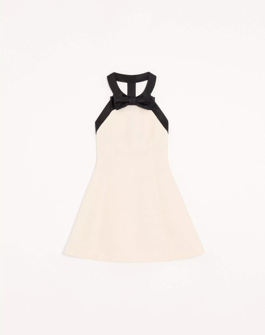 Crepe Couture Short Dress