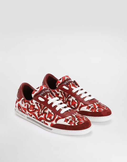 Majolica-print Cotton Saint Tropez Light Sneakers