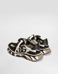 Dg Country Road Nylon And Leather Sneakers