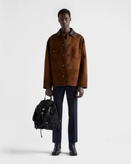 Suede Caban Jacket