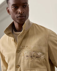 Hayworth Painted Suede Jacket