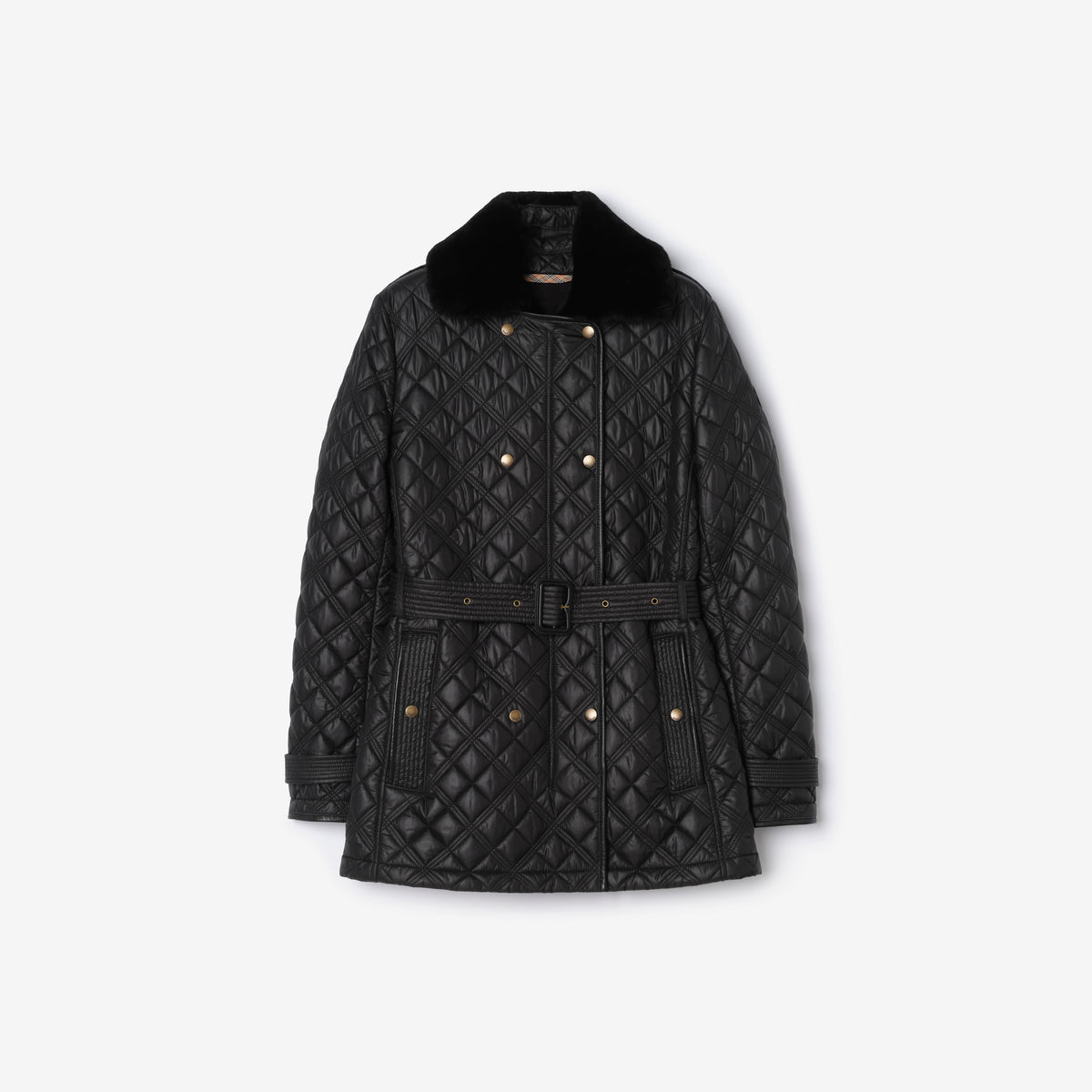 Quilted Nylon Rosedale Coat