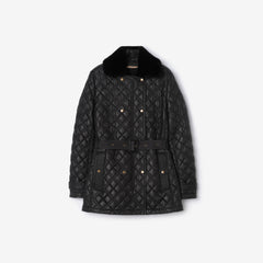 Quilted Nylon Rosedale Coat