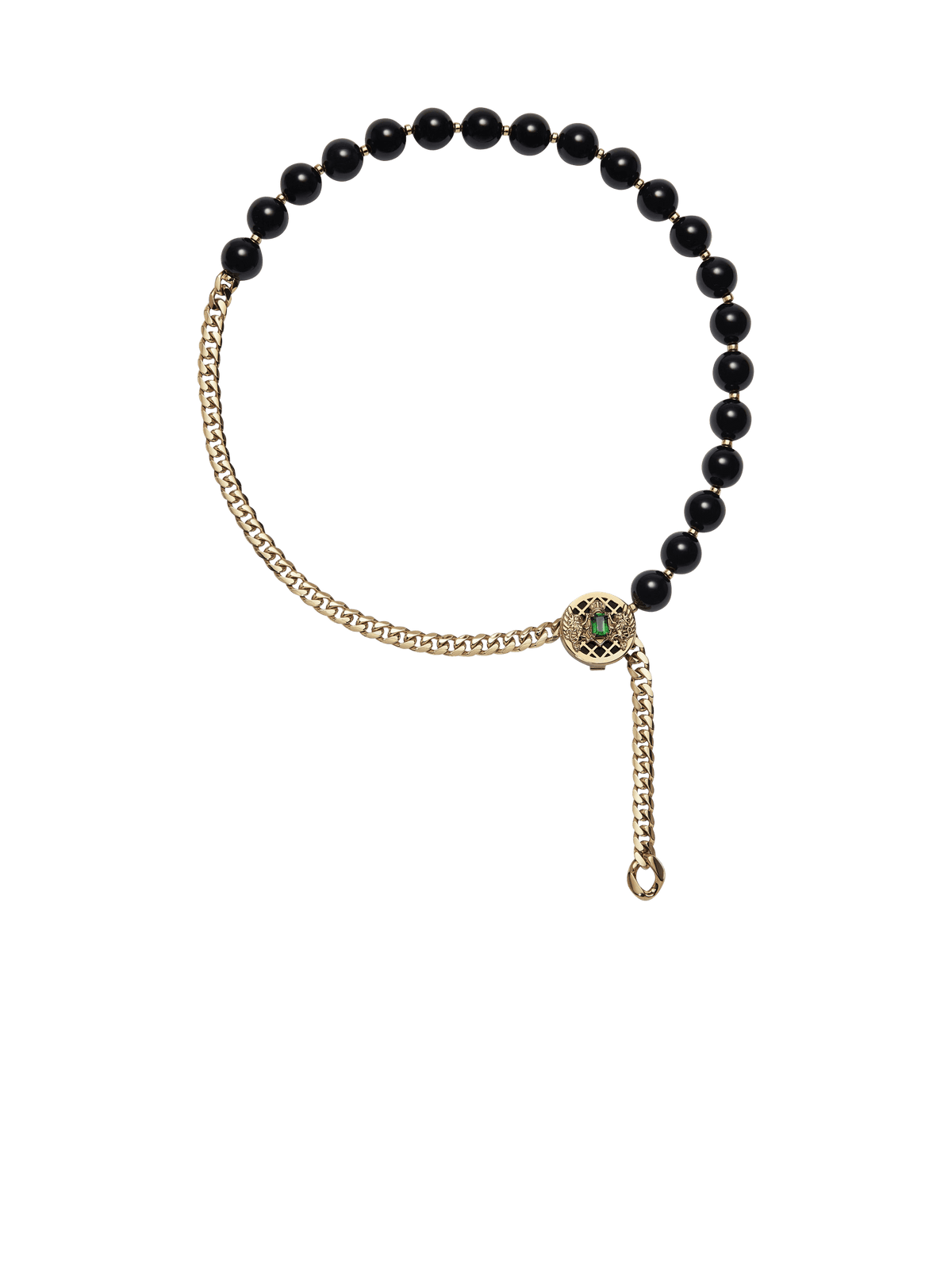 Emblem Beads Necklace