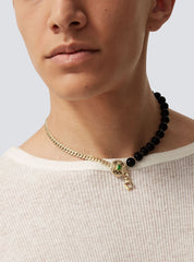 Emblem Beads Necklace