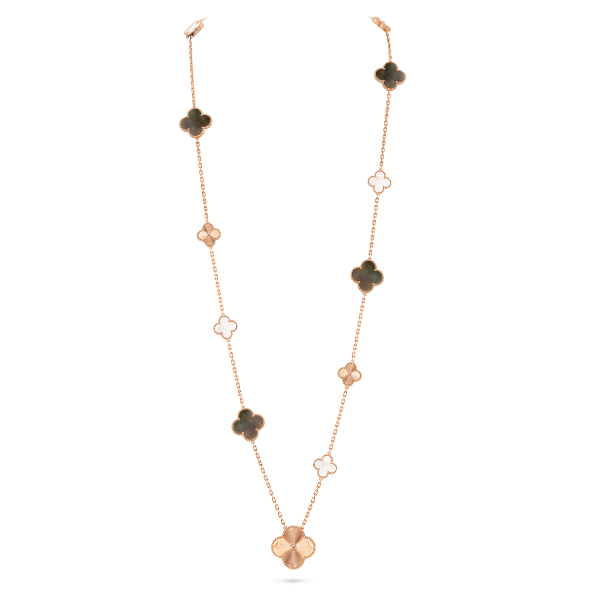 Magic Alhambra Transformable Long Necklace, 15 Motifs