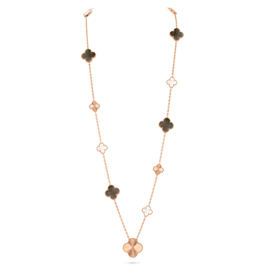 Magic Alhambra Transformable Long Necklace, 15 Motifs
