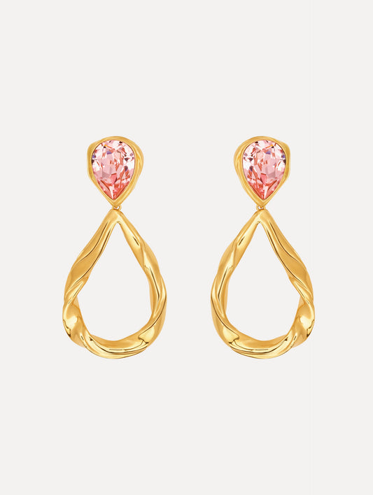 Loop Drop Clip-On Earrings