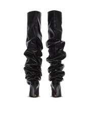 Wedge Thigh-High Boots