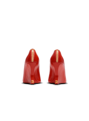 Zip Wedge Pumps In Lambskin Leather