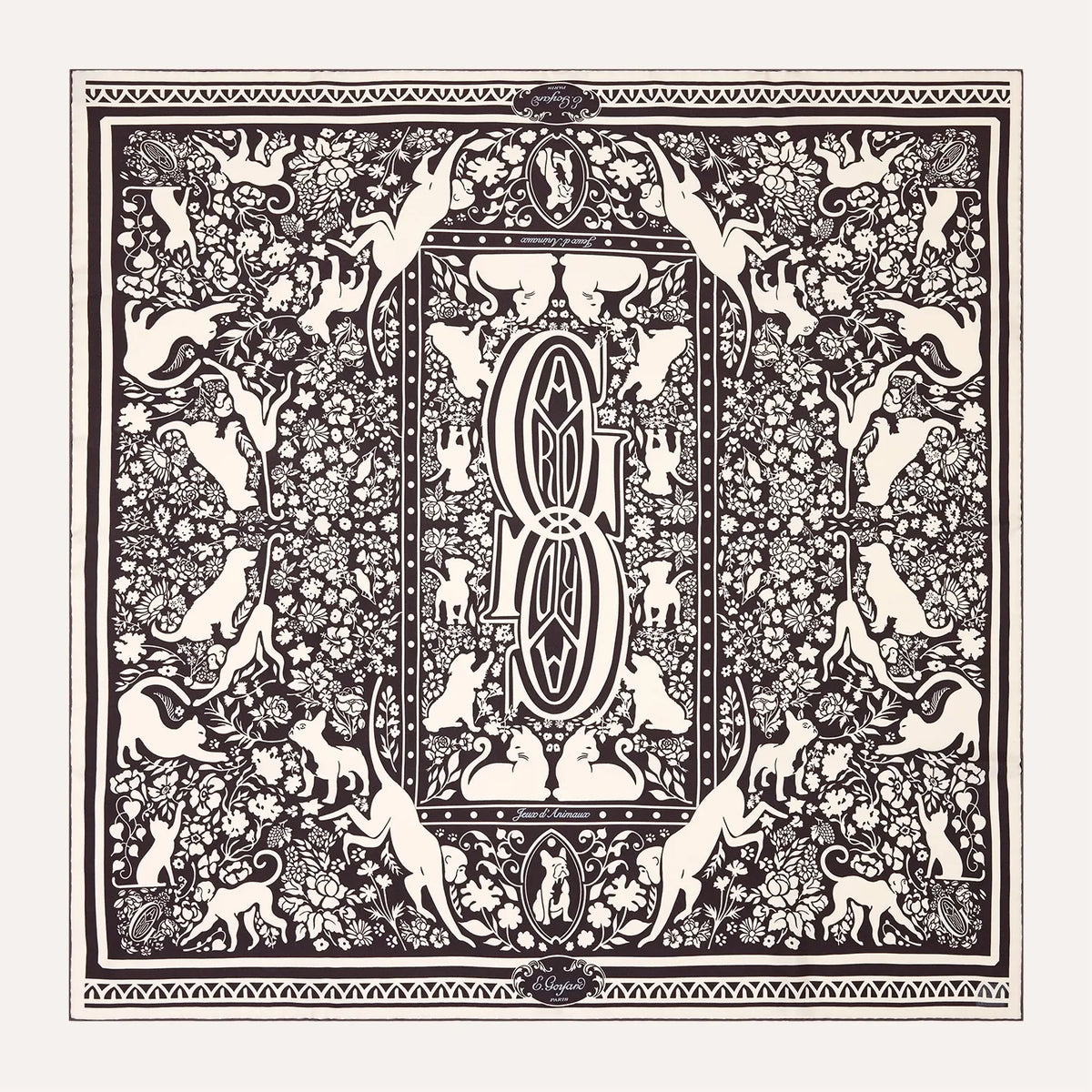 Jeux D'animaux Scarf